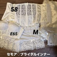 セモア ブライダルインナー　8点セット　E65 58 Mサイズ　ドレスインナーのサムネイル
