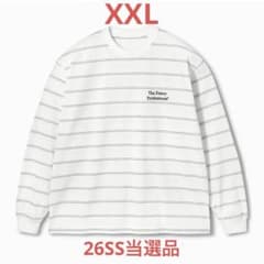 ENNOY PANEL BORDER L/S T-SHIRT WHITE XXL - メルカリ