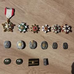 レア消防庁 消防協会 消防団 記念章 勲章 微章 功労 優良 バッジ 昭和