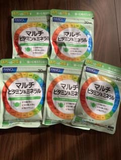 ファンケル マルチビタミン＆ミネラル 1袋（30日分）×5のサムネイル