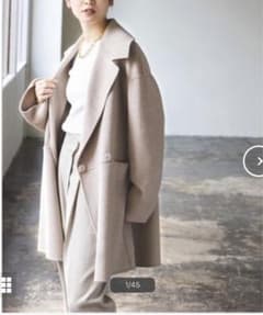 タグ付き未着用 NOBLE ノーブル Super 160s リバーミドルコート - メルカリ