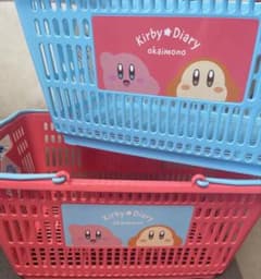 星のカービィ レジかご2個セット　Kirby Diaryレジかごのサムネイル