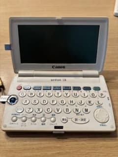 【ジャンク品】Canon 電子辞書 wordtank C36シルバー部品取り等にのサムネイル