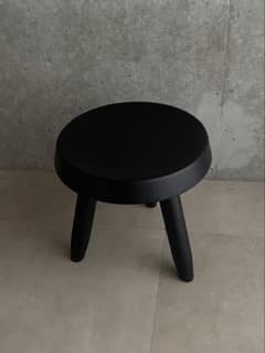 美品】シャルロットペリアン ベルジェスツール 無垢材 名作家具