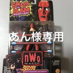 貴重nwoフィギュア　スティング他3点セットのサムネイル
