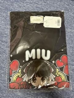 Michell Macaron ファントムシータ MIU Tシャツ ブラックのサムネイル