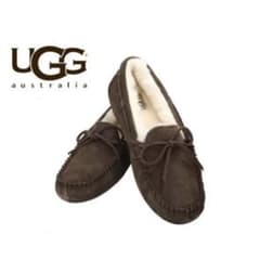 ちろちろ様専用　UGG （アグ）モカシン ムートン シューズ レディースのサムネイル