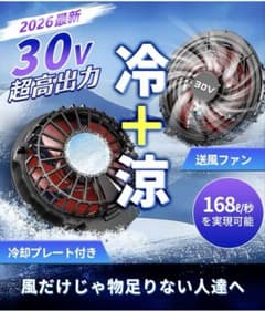 30V 超高出力 冷却プレート付き ファンバッテリーセット - メルカリ