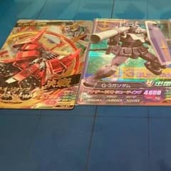 ガンダムトライエイジ4弾MレアとCPのサムネイル