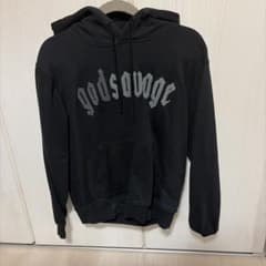 godsavage パーカー ブラックのサムネイル