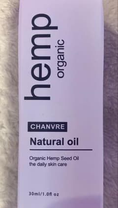 ヘンプシードオイル　hemp organic Natural oil 30mlのサムネイル