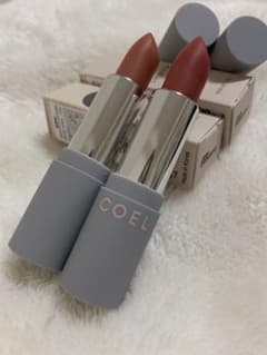 COEL コエル 口紅 ローズピンク（写真右）のサムネイル