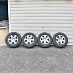【値下げ！】新車外しハイエース純正 タイヤホイール4本セットのサムネイル