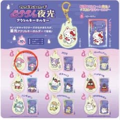 ◎サンリオ　どろろん夜行アクリルキーホルダー　マイメロディのサムネイル