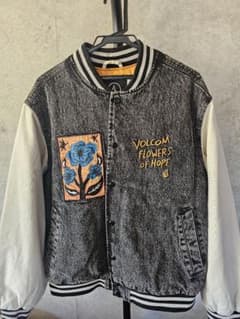 VOLCOM × BOB MOLLEMAボルコムバックプリントジャケットブルゾンのサムネイル