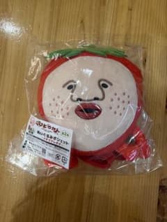 こびとづかん キャラ福くじ 第2弾 B賞 ぬいぐるみポシェット イチゴクレナイのサムネイル