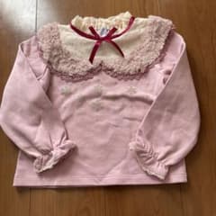 axes femme kids フリルトレーナー ピンクのサムネイル