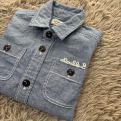⭐︎美品⭐︎DOUBLE.B デニム長袖シャツ