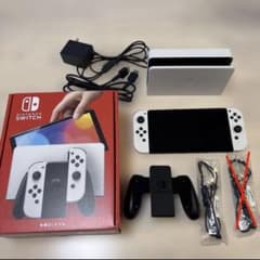 Nintendo Switch (有機ELモデル) 本体セット ジャンク品のサムネイル