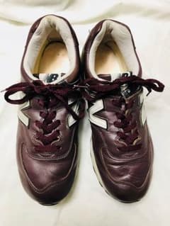 美品  メンズUSA オールレザー new balance M576CDのサムネイル