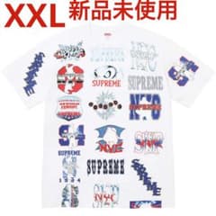 Supreme Flash Tee White Tee Tシャツ XXL - メルカリ