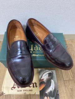 Alden オールデン 96288コインローファー 8E バーガンディコードバン 