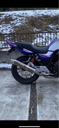 最終価格ヨシムラスリップオンマフラー  チタンカバーCB400SF/SB 美品のサムネイル