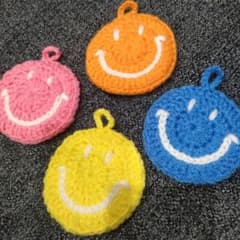 ニコちゃん アクリルたわし 4点セットのサムネイル