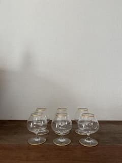 Baccarat 金彩ブランデーグラス6脚 - メルカリ