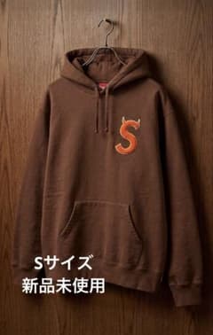 supreme 堀米悠斗着用 エスロゴパーカー ブラウン ツノ Sさいず - メルカリ