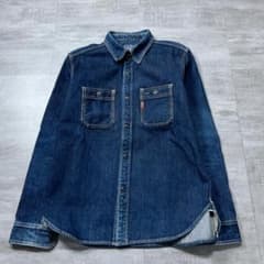 美品 ステュディオダルチザン デニムシャツ 38 STUDIO'ARTISAN - メルカリ