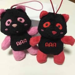 AAA えーパンダ 黒 桃 赤のサムネイル