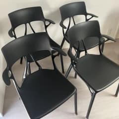 a*n様 【美品】Kartell（カルテル）/ ERO|S| /チェア/ブラック カルテル エロエス Kartell ERO S ダイニングチェア ブラック - メルカリ