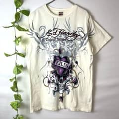 入手困難 USA製 00s Ed Hardy 半袖T 生成り スカル ハート S - メルカリ