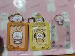 BT21 トレカケース キーホルダー 3点セット RJ CHIMMYのサムネイル