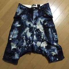 JieDa×Adtantage cycle デニムサルエルパンツのサムネイル