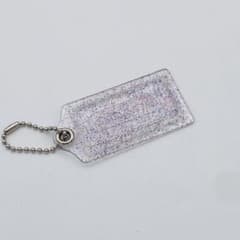 COACH】Poppy Hangtag Charm Glitter Clear - メルカリ