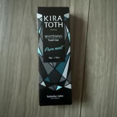 KIRA TOTH ホワイトニング 歯磨きジェル 50g 新品のサムネイル