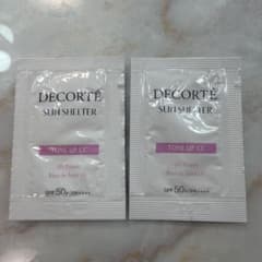 DECORTÉ SUN SHELTER TONE UP CC サンプル 2包のサムネイル