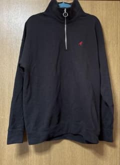 KANGOL ハーフジップ トレーナー 黒のサムネイル