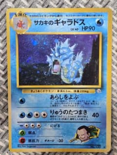 ポケモンカード サカキのギャラドス LV.40 サカキのギャラドス LV.40 HP90 ポケモンカード 旧裏 - メルカリ