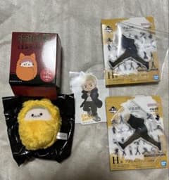 呪術廻戦 秤金次 くるみたぴぬい ステッカー アクリルバッジ セットのサムネイル