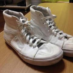 VANS ハイカット スニーカー 白のサムネイル
