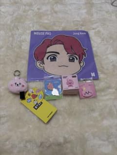 BTS Jung Kook 마우스 패드 BT21 COOKY 상품 세트