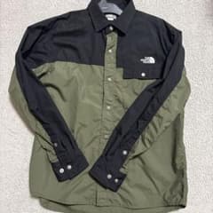 THE NORTH FACE 長袖シャツ 黒/オリーブのサムネイル