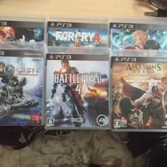 PS3のソフト６本まとめ売ります。のサムネイル