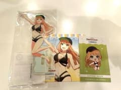 アイマス 学マス 紫雲清夏 コースター 特典 等身 スイパラ コラボ コースター 紫雲清夏(ミニキャラ) オリジナルコースター 「学園