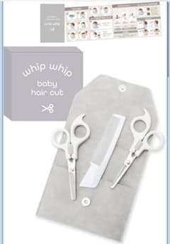 whipwhip こども専門美容師監修 散髪セット 子供 はさみスキばさみ＆くし
