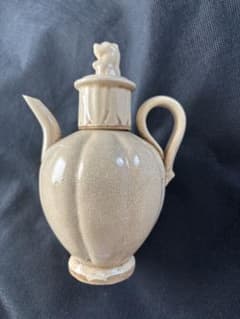 中国古美術　哥窯　执壺　ポット　高さ約20cm 中国古美術 哥窯 执壺 ポット 高さ約20cm - メルカリ