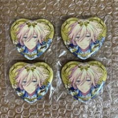 あんスタ 英智 ラメキラハートカンバッジ ハート缶バッジ 10周年